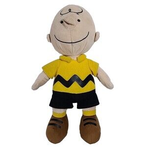 Peanuts Charlie Brown Kohls Cares Plush 15” Stuffed Toy Peanuts Gang 2013 15"